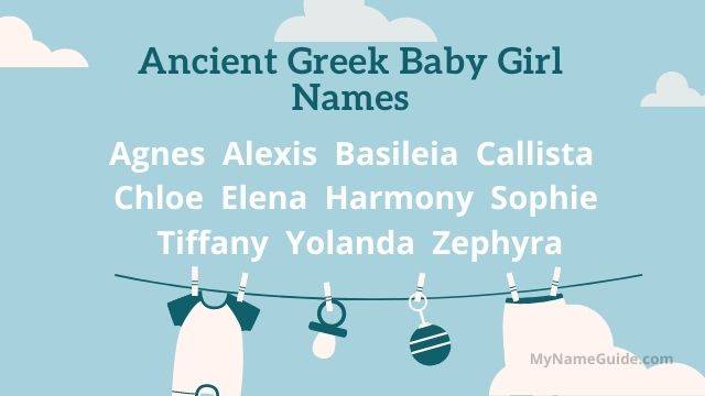 Ancient Greek Baby Girl Names and Meanings