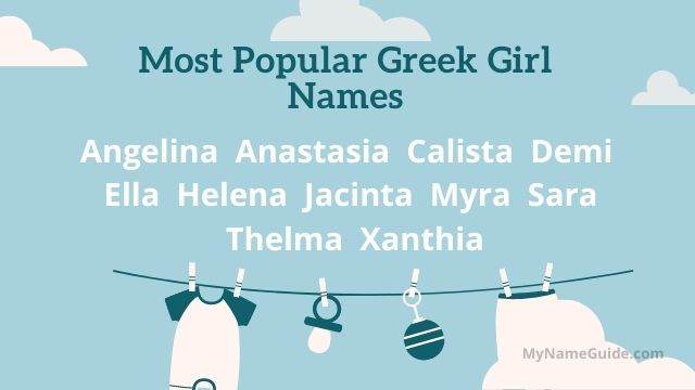 Most Popular Greek Girl Names