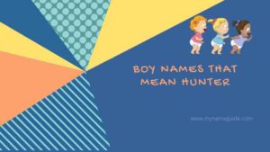 names that mean hunter girls