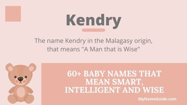 Names That Mean Smart