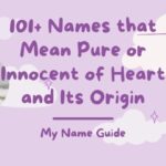 Names that Mean Pure