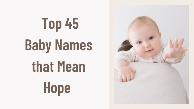Names that Mean Hope