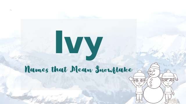 ivy-snow names girl