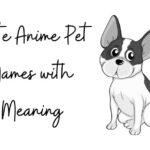 Anime Pet Names