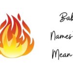 names that mean fire