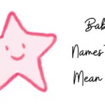 Baby Names that Mean Star