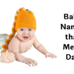 Baby names that mean day