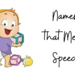 Names that Mean Speed