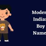 Modern Indian Boy Names