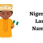 Nigerian Last Names